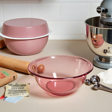 Load image into Gallery viewer, Small Cranberry Pyrex Mixing Bowl - Vintage Glass Bakeware Kitchen Collectible