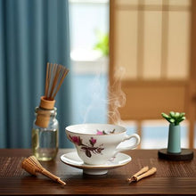 Load image into Gallery viewer, Kipper & Mann Pomnpadour Rose Tea Cup