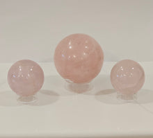Load image into Gallery viewer, Rose Quartz Sphere