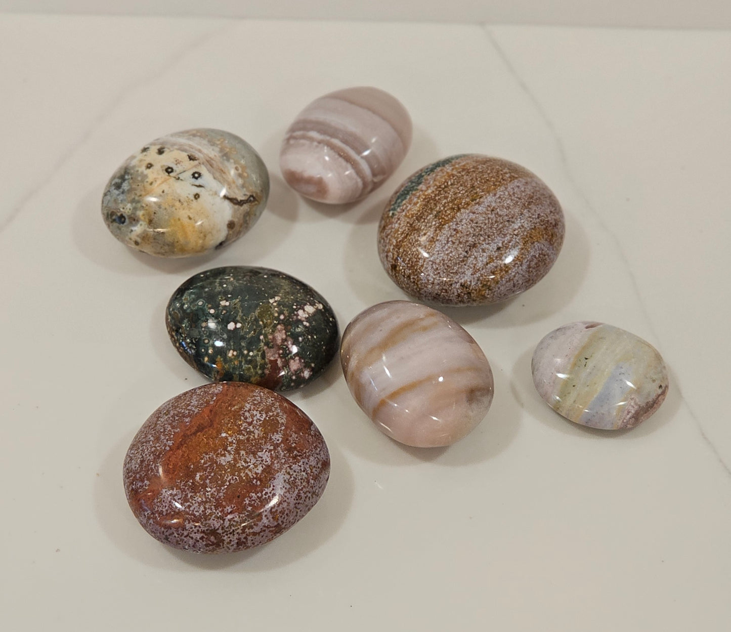 Ocean Jasper Palm Stone