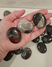 Load image into Gallery viewer, Bloodstone Mini Palm Stone
