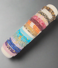 Load image into Gallery viewer, Faceted Crystal Bead Clasp Bracelet