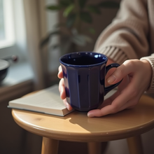 Load image into Gallery viewer, Chequers Collection Stoneware Set of 5 Mugs