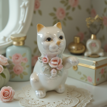Load image into Gallery viewer, Vintage Porcelain Kitty