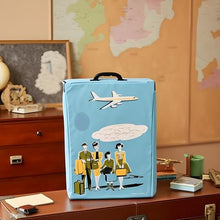 Load image into Gallery viewer, Vintage Vinyl Doll Travel Case