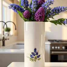 Load image into Gallery viewer, Vintage Lupine Vase from Japan