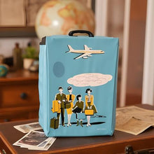 Load image into Gallery viewer, Vintage Vinyl Doll Travel Case