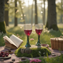 Load image into Gallery viewer, Byrzynski Studio Wine Goblets Set of 2