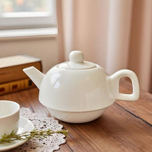 Load image into Gallery viewer, Vintage White Teapot