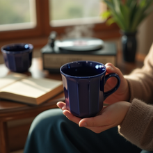 Load image into Gallery viewer, Chequers Collection Stoneware Set of 5 Mugs