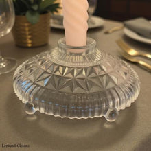 Load image into Gallery viewer, Pair of Anchor Hocking Candlestick Holders