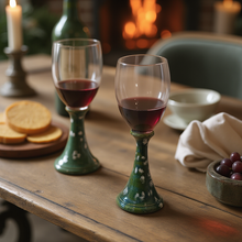 Load image into Gallery viewer, Byrzynski Studio Wine Goblets Set of 2