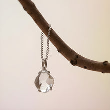 Load image into Gallery viewer, Herkimer Solitaire Pendant