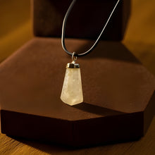 Load image into Gallery viewer, Crystal pendants on cord