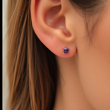 Load image into Gallery viewer, Amethyst princess cut