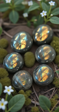 Load image into Gallery viewer, Sunset Labradorite Palm Stones