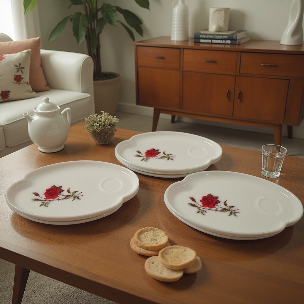 Federal Glass Four Piece Set