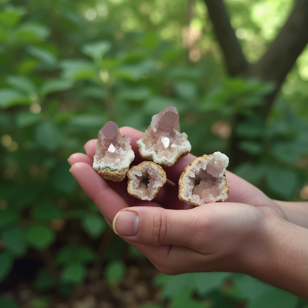 Pink Amethyst Geode