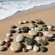 Load image into Gallery viewer, Ocean Jasper Palm Stone