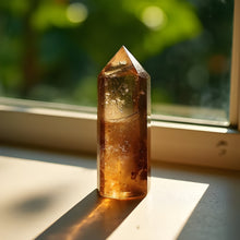 Load image into Gallery viewer, Smoky Quartz with Rutile Tower