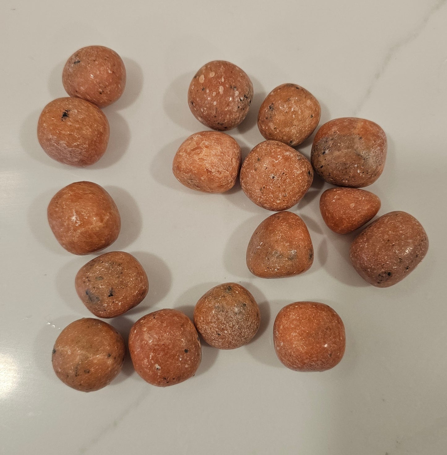 Orange Calcite Tumble
