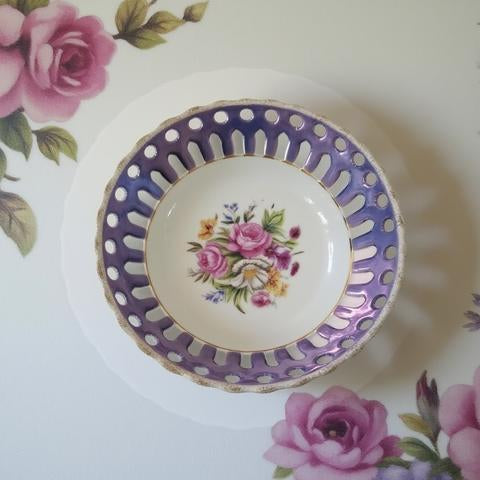 Mid Century Japanese Lattice Bowl
