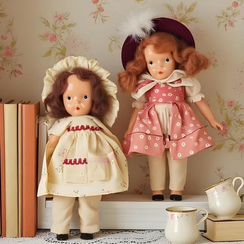 Nancy Ann Porcelain Storybook Dolls