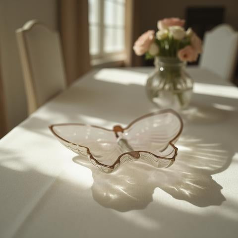 Vintage Butterfly Trinket Tray