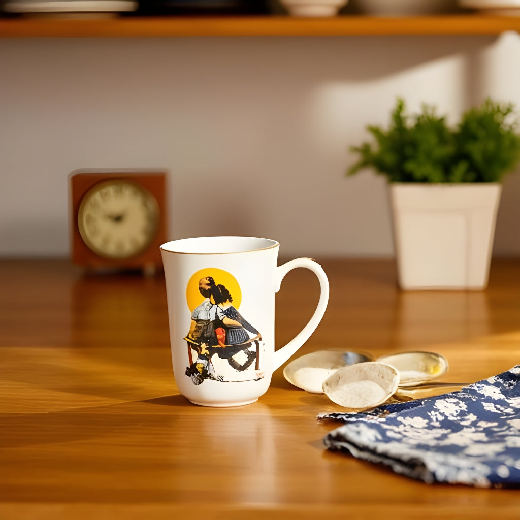 Norman Rockwell Mug