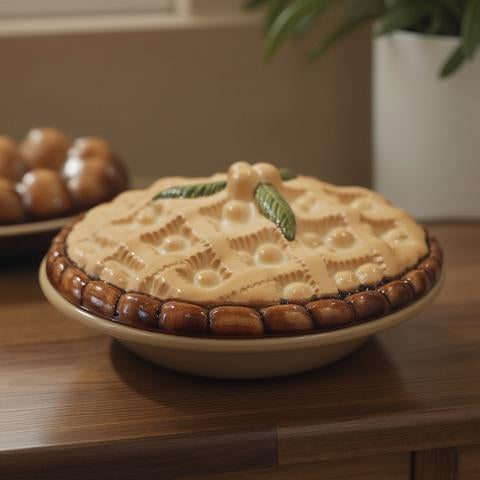 Vintage Ceramic Pie Keeper