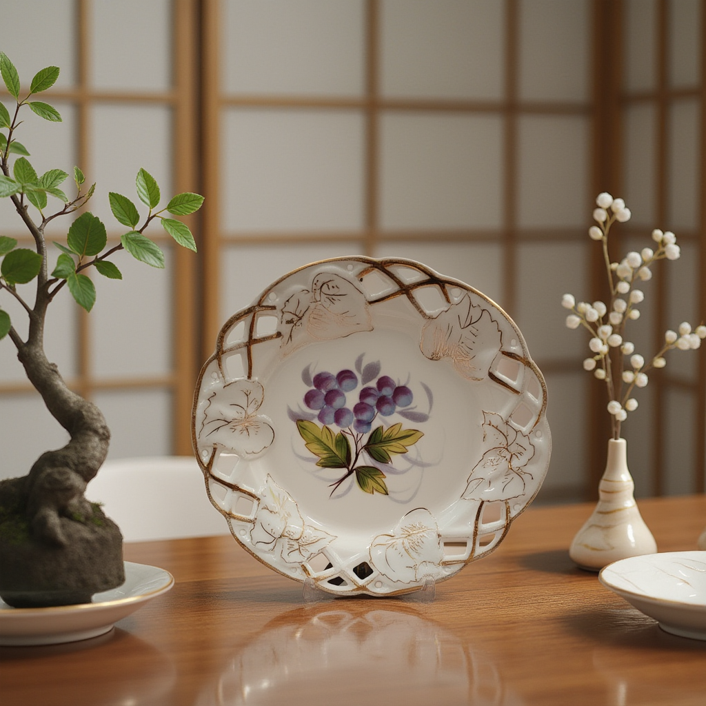 Relco Japan Hand Painted Plate