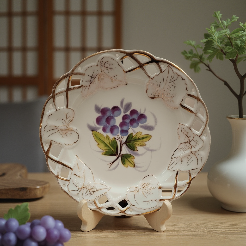 Relco Japan Hand Painted Plate