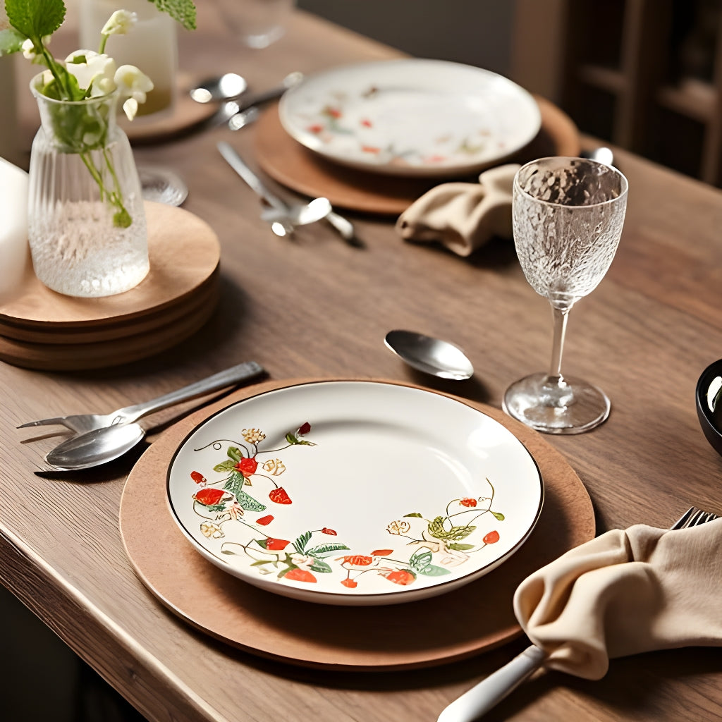Avon Strawberry Fields Plate