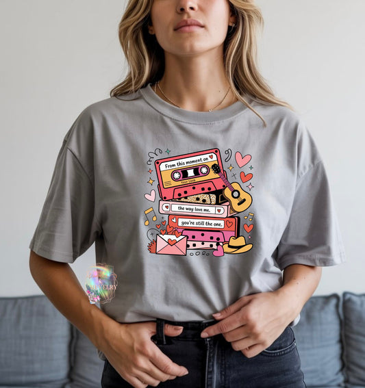 Country Music Valentine Graphic Tee