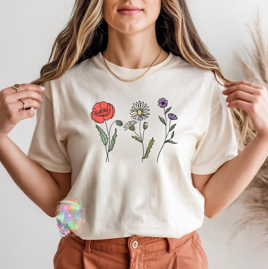 Wildflower Graphic Tee