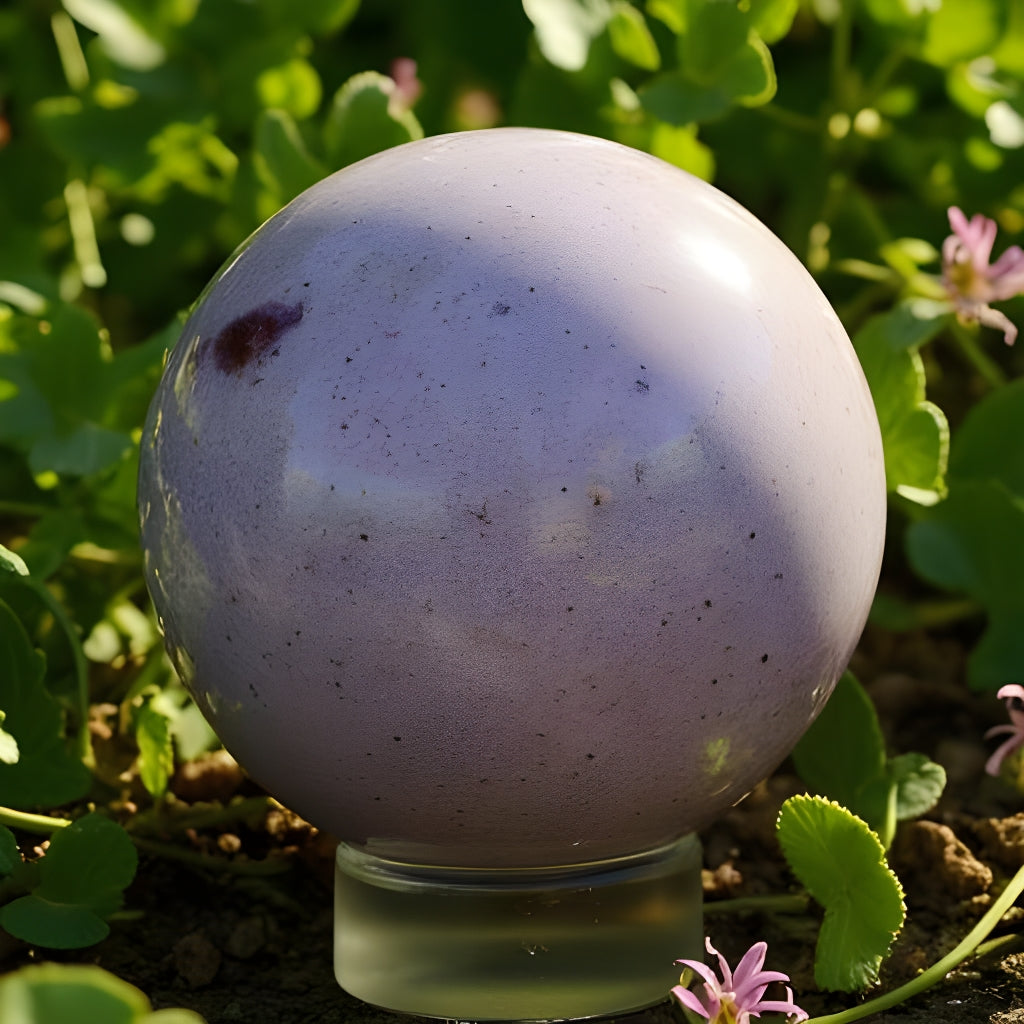 Lepidolite Sphere