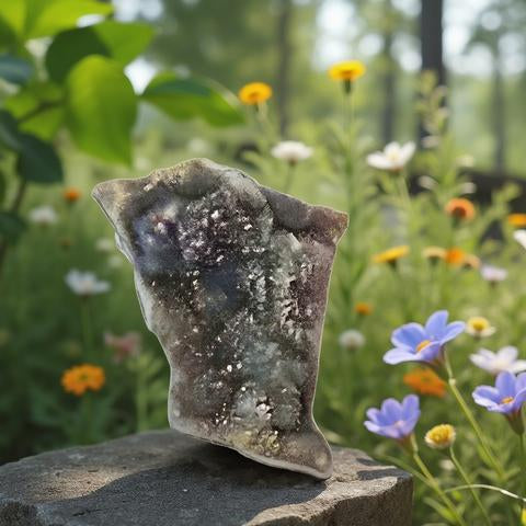 Flower Amethyst Rough Specimens