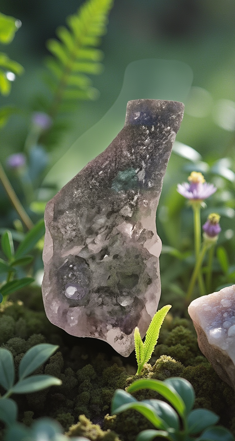 Flower Amethyst Rough Specimens