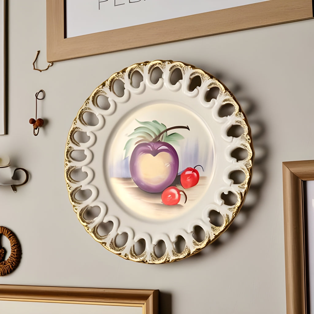 1950s Relco Hand Painted Decorative Plate from Japan