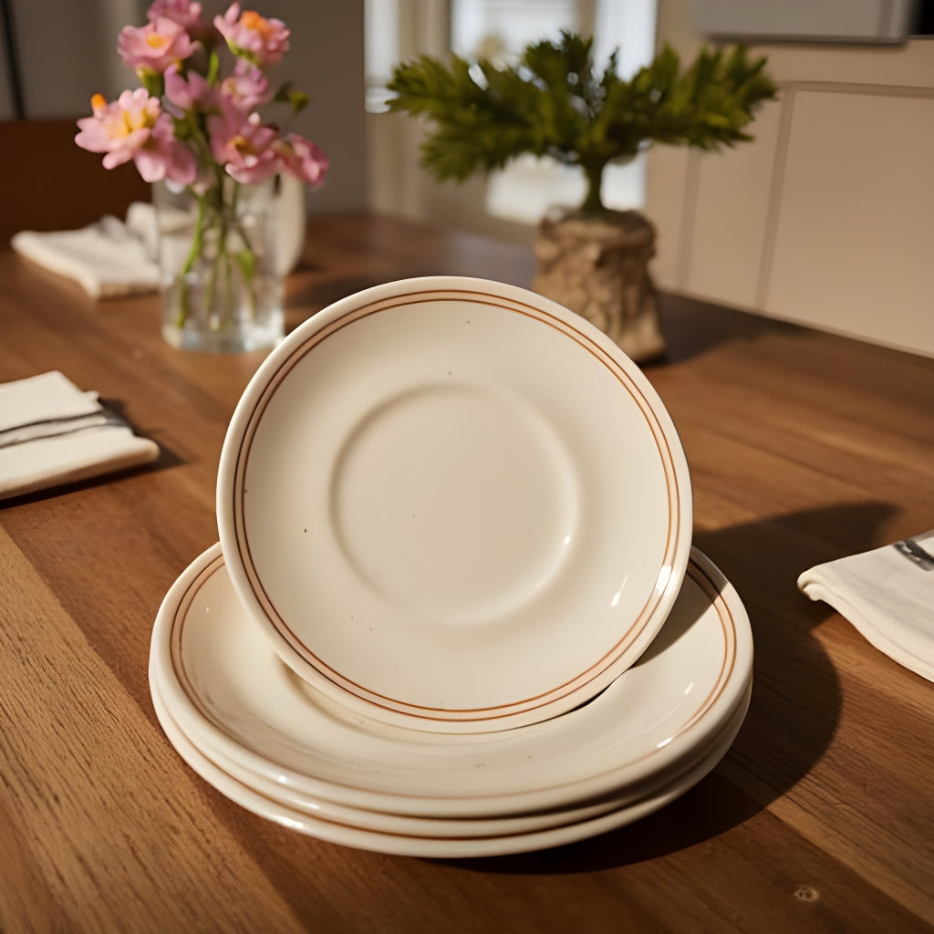 Set of 4 Royal China Plates