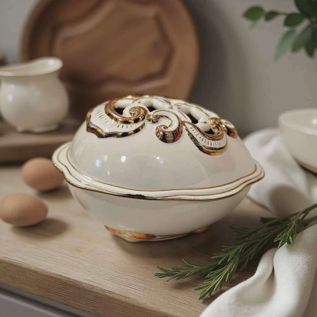 Jamar Mallory Porcelain Egg