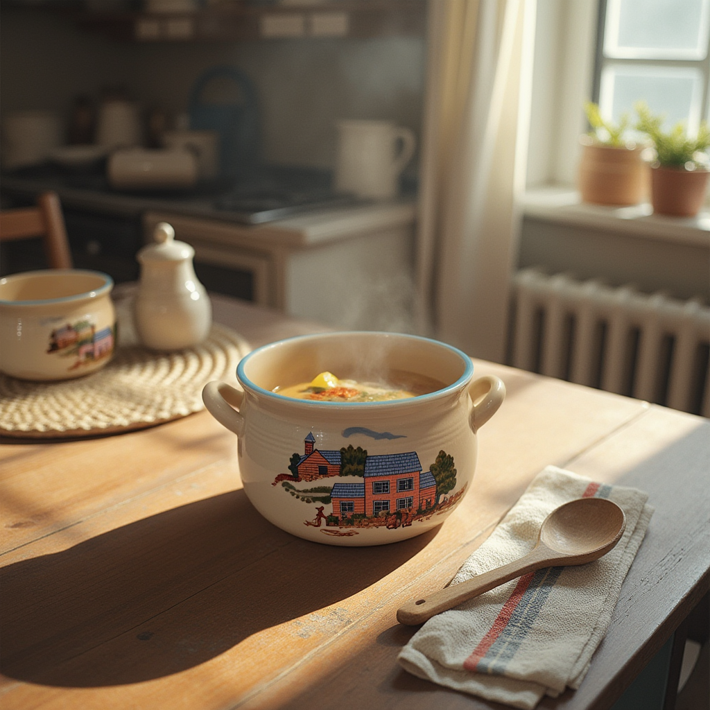 Vintage Soup Crock