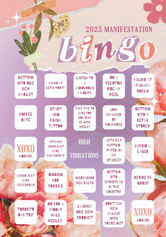 Manifestation Bingo