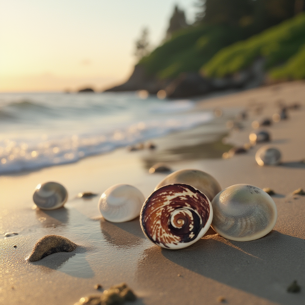 Mermaid Money (Cat Eye Shell Fossil)
