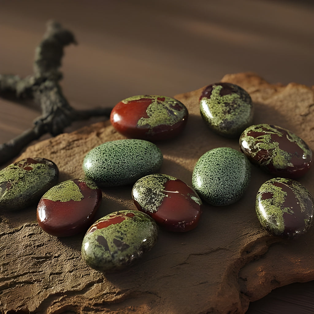 Dragon's Blood Mini Palm Stone