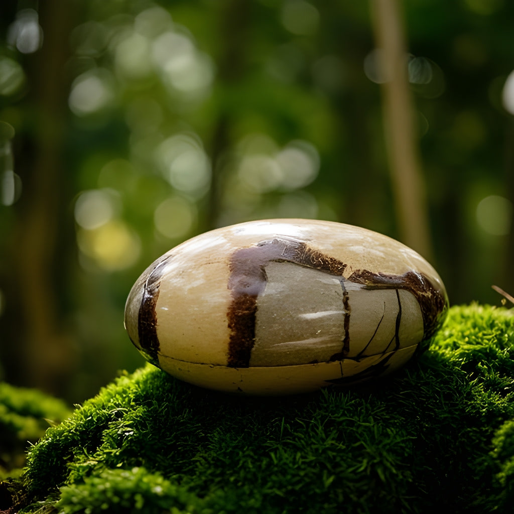 Septarian Palm Stone