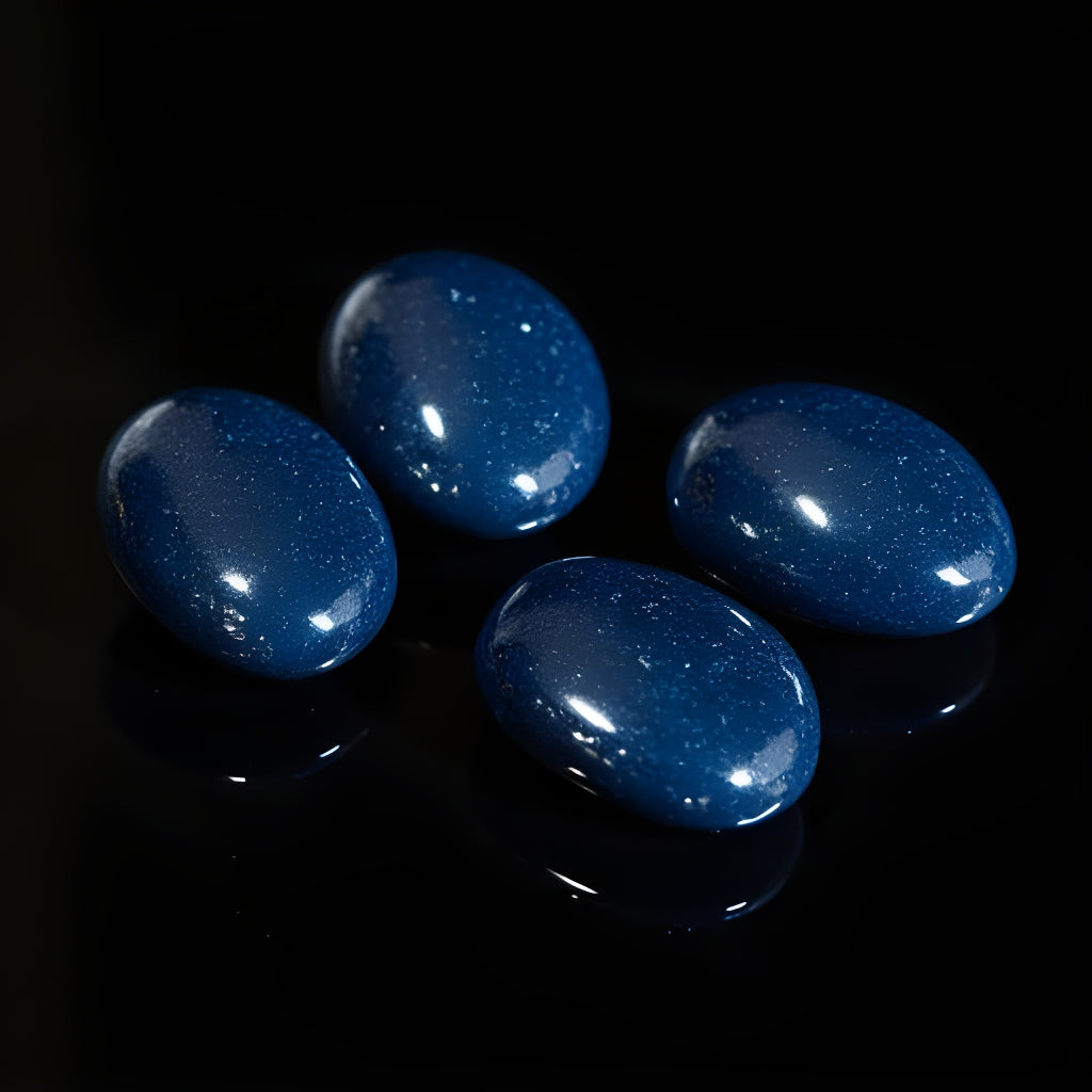 Dumortiorite Palm Stone