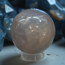 Load image into Gallery viewer, Blue Quartz Sphere
