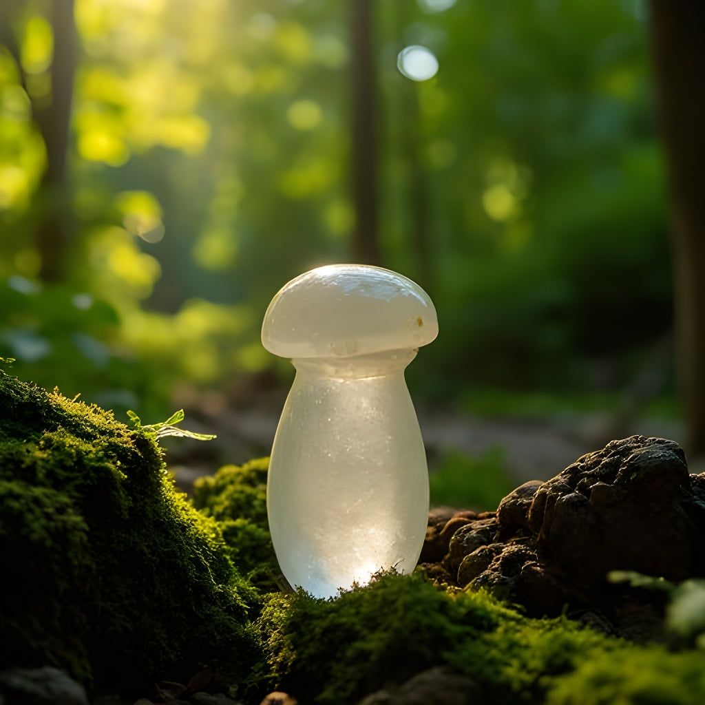 Clear Quartz Mushroom