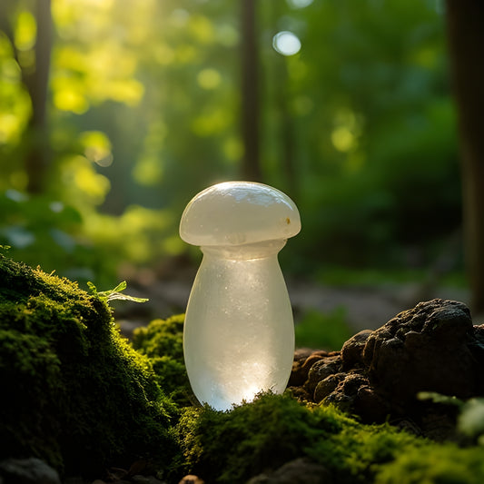 Clear Quartz Mushroom